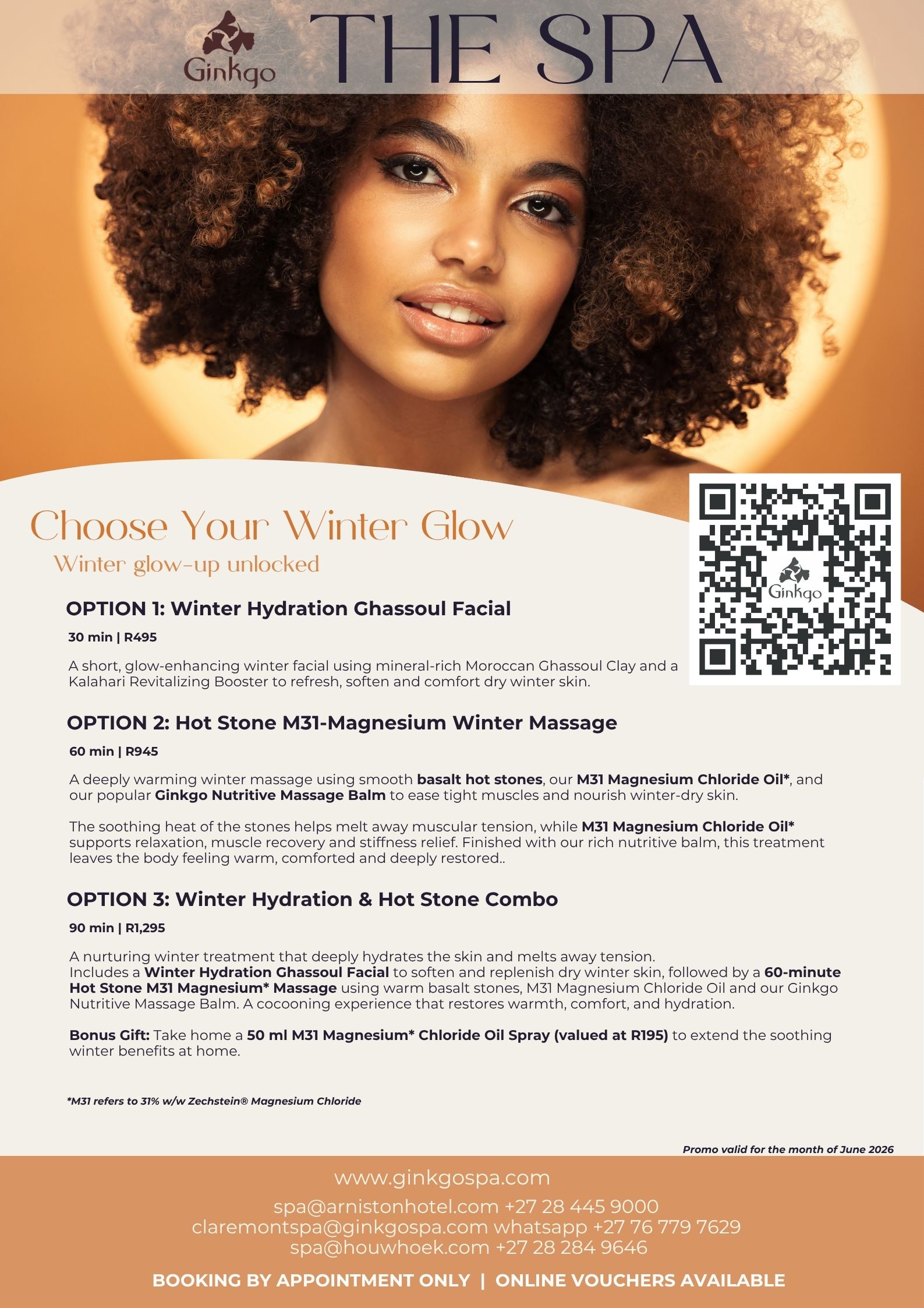 Ginkgo Spa Promo June 2026 Flyer